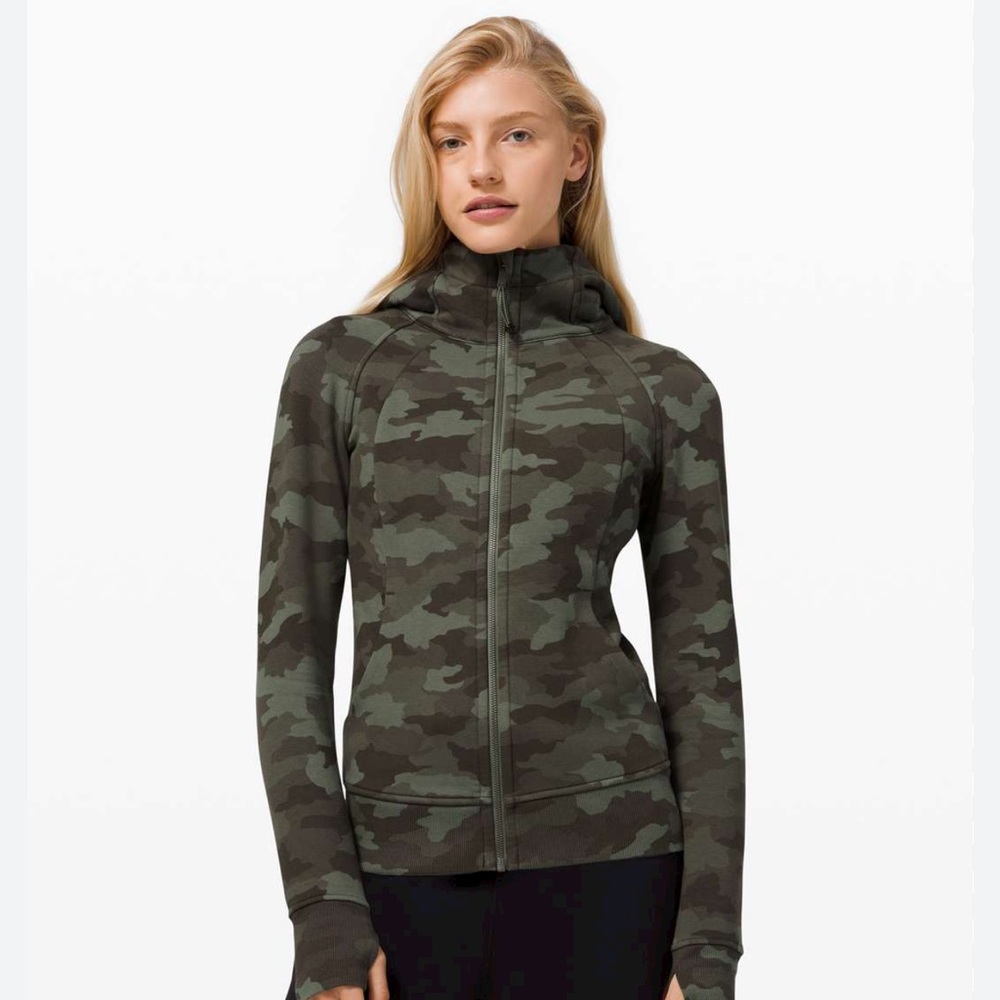 Lululemon Camo Scuba Size 0